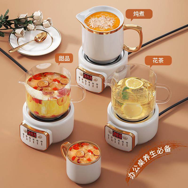 煮水果茶的壶全自动新款煮茶器煮茶壶家用办公室养生壶小型黑晶炉