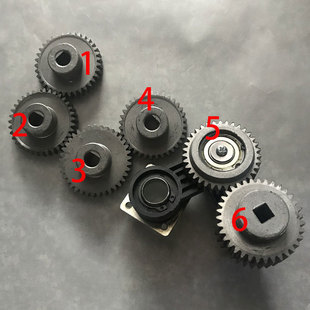 铁齿轮滚轮自动封口机齿轮 后面传动齿轮 900自动封口机配件 齿轮