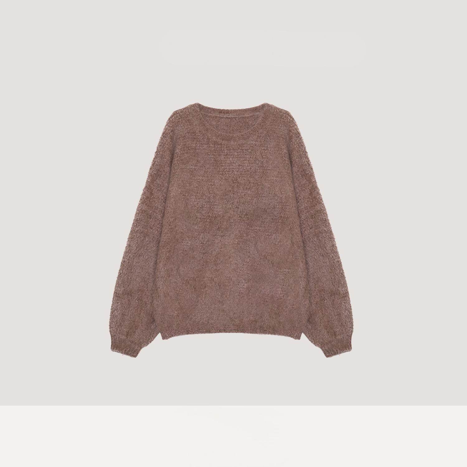 【二米粉丝专享】100%羊绒秋冬软糯甜心圆领套头毛衫54Z122641,女装/女士精品,毛针织衫,淘宝优惠券,粉丝福利购,淘宝优惠卷