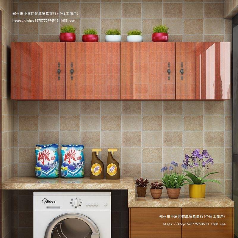 实木新款房卧吊柜挂柜顶柜室墙壁纳柜卫生间收柜221阳台储物柜组