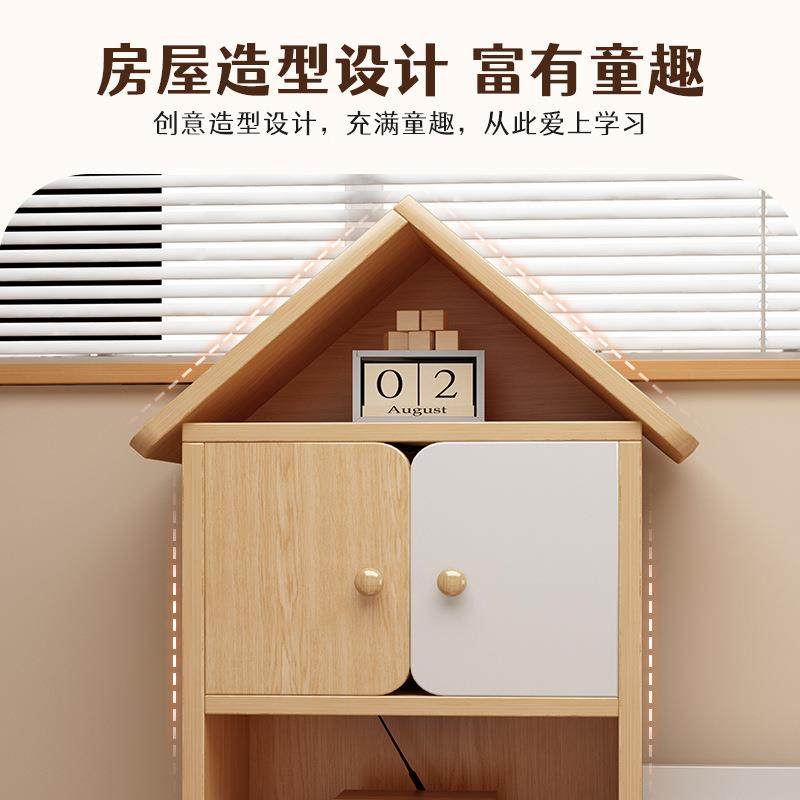 厅书架置物架落QAP地玩具收纳矮书子柜子储柜客格柜幼物儿园绘本