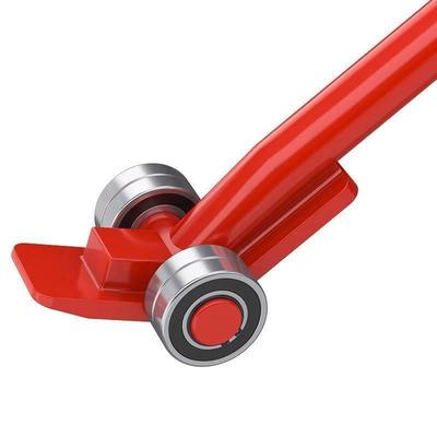 撬棍省撬重型棒带轮轴承滑轮3吨棍5吨撬棒起重力搬运工具撬杠无品