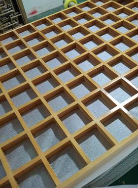 ?木隔断屏风十字田方格子宋HET式美实景学移门背东玄关轩窗月洞阳