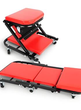 3板6寸40寸加睡厚款修车躺板DLV滑修工车板汽车维修汽保具换机油