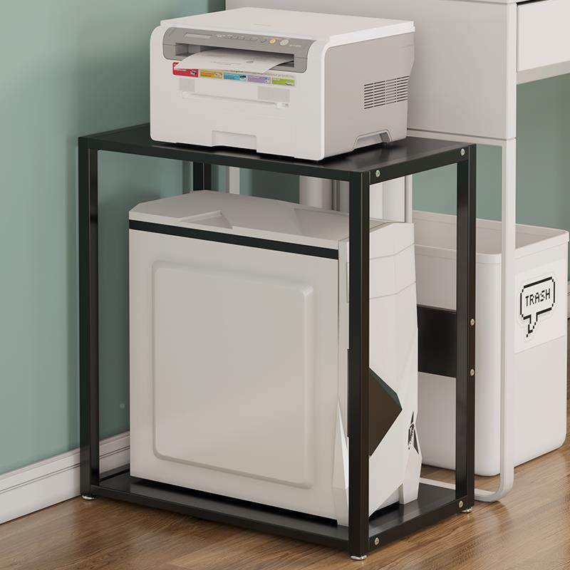 打印机置架落地放台脑主机架子式机箱MFA托架可移动物电办公家用