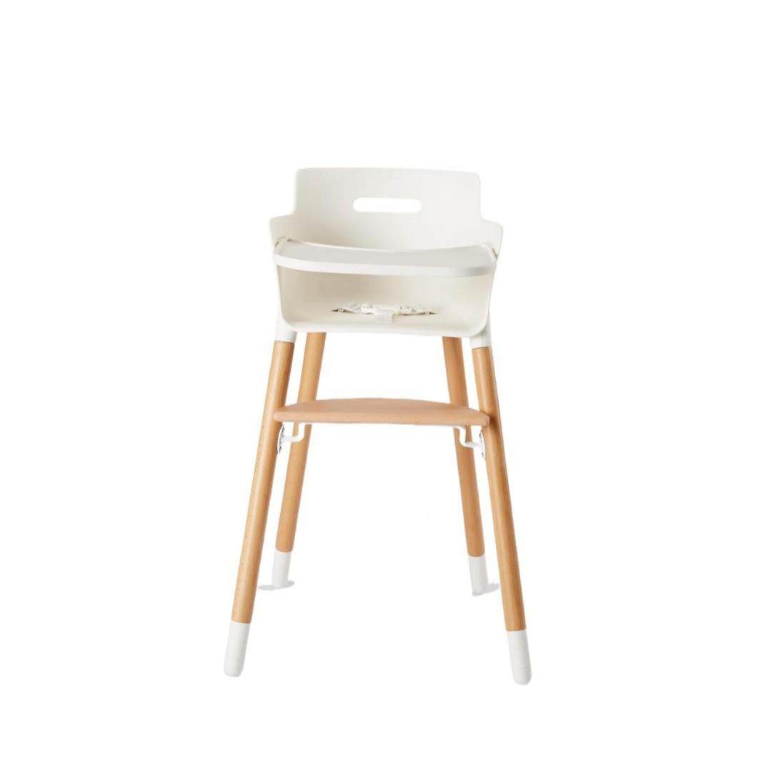 榉儿童高脚成坐长木椅宝宝婴儿餐椅TKK学姿座椅吃餐桌椅饭可坐椅