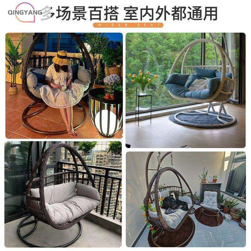 户外千吊篮庭院懒厅吊篮EPH椅阳台家用摇篮秋藤椅室内客吊床人摇
