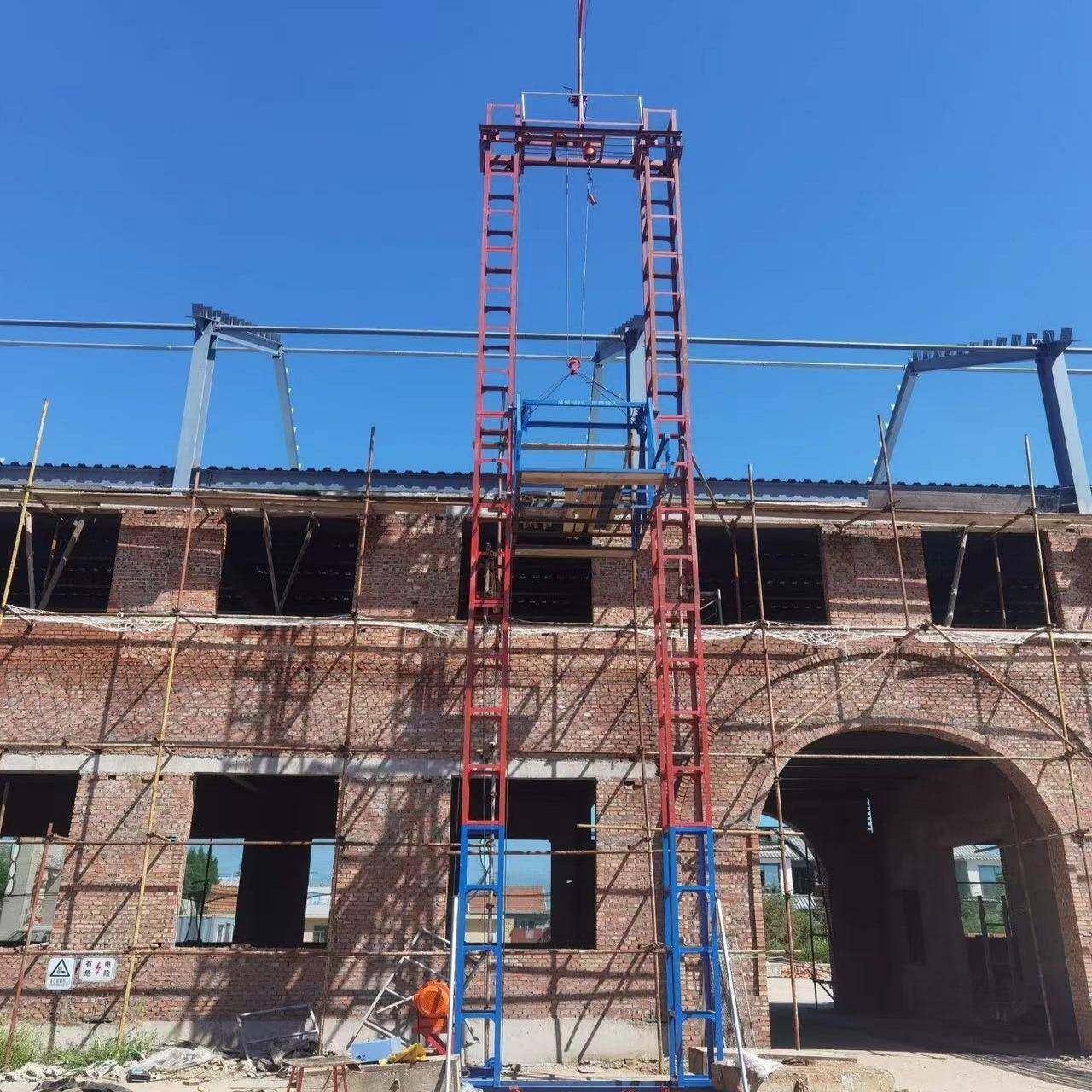 建筑工地吊篮龙门SE16S0高空单电831动施工吊篮楼房物料机提升架