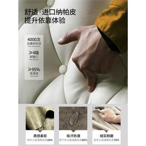 奶风美实木床白色式轻奢1米8双人床主卧现代简约15次卧储油物VZC