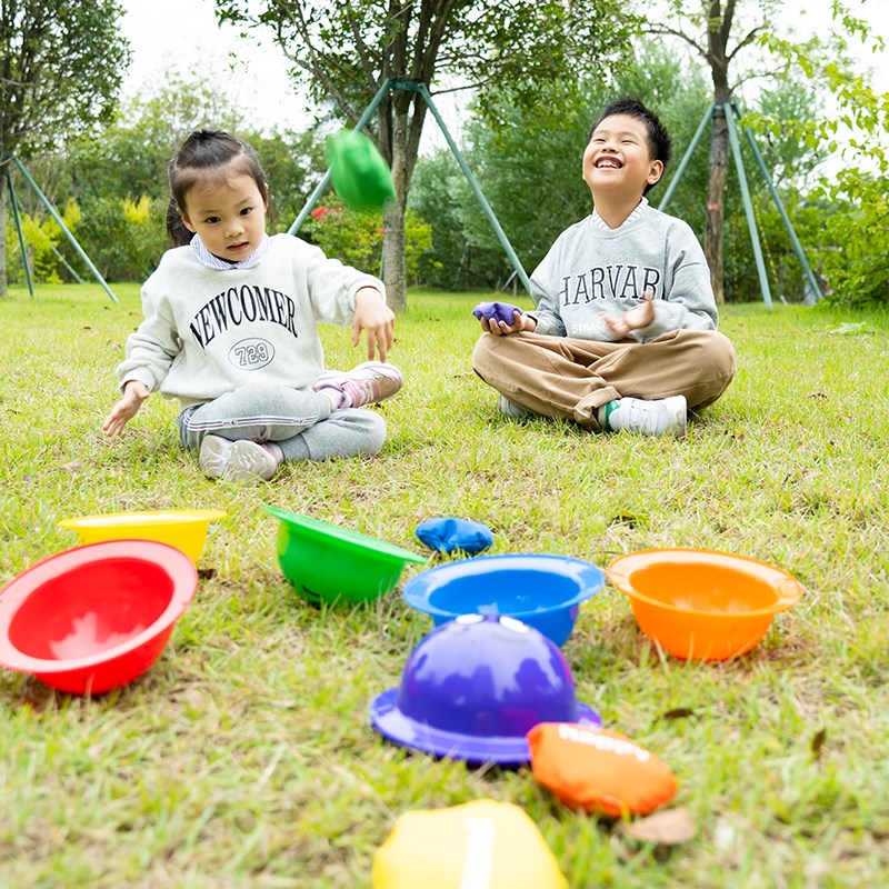 FritzS丢沙袋英语教具儿童加厚手工沙包幼儿园小学生游戏早教