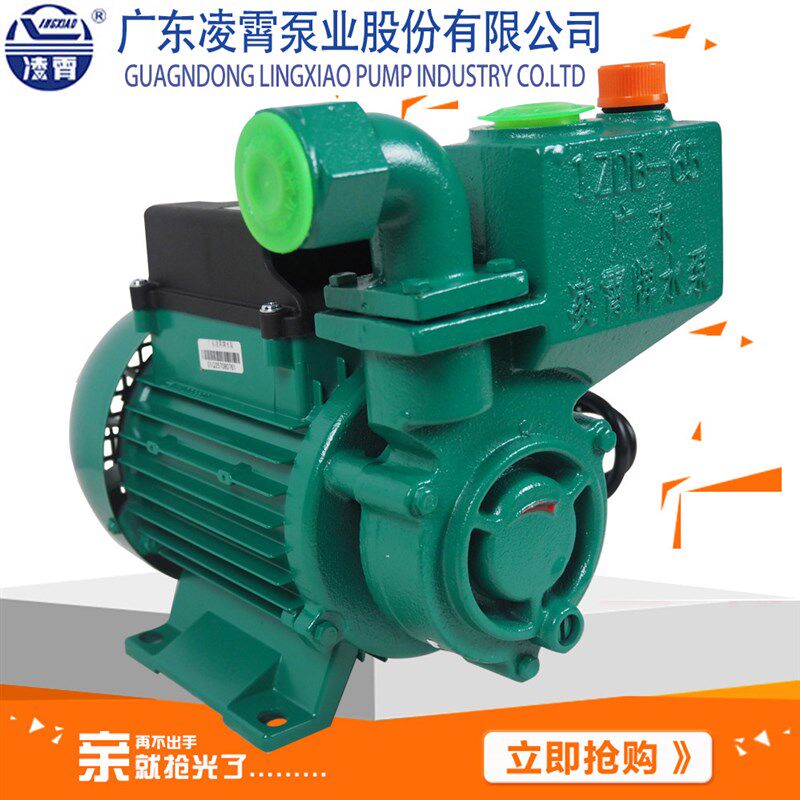 凌霄吸水泵井水家用220v单相高扬程自来水清水泵增压自吸泵抽水机