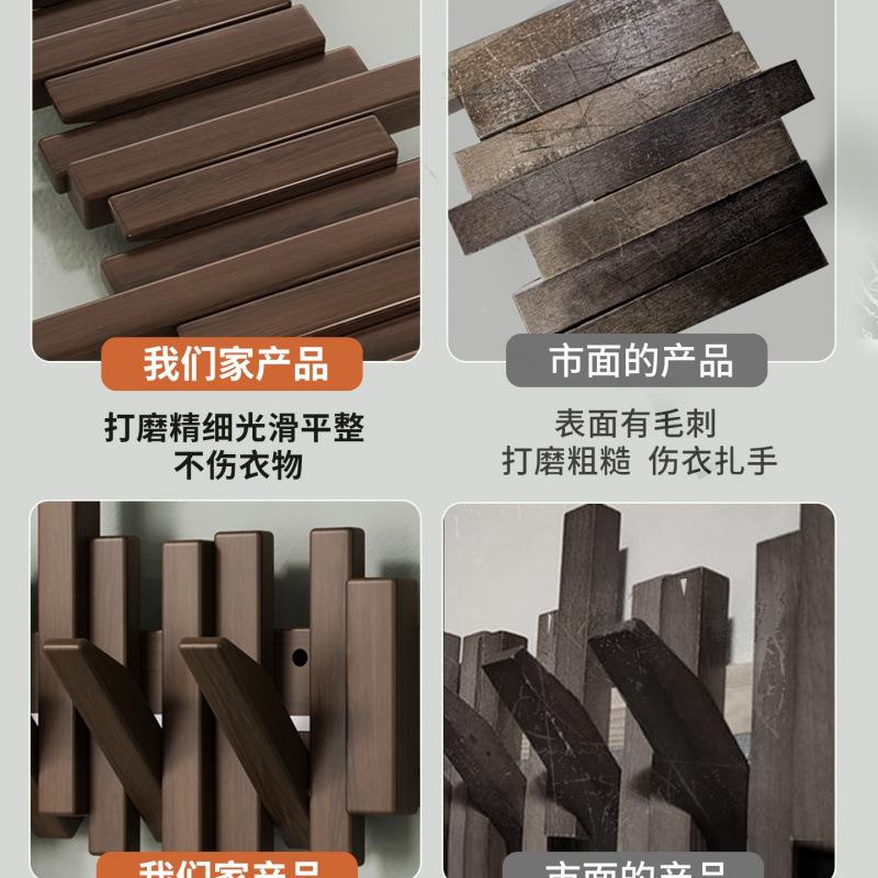 钢琴键挂衣架实墙上壁挂钩卧室入户进木门后置xH3zBPRm物免打孔玄