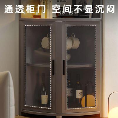 角墙室角三角置物转角柜架书柜客厅ICT卧角落收纳柜墙边落地柜储