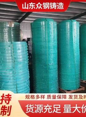 市树脂井JLI盖雨污水力树脂电井盖绿色圆形复合政小区绿化井盖