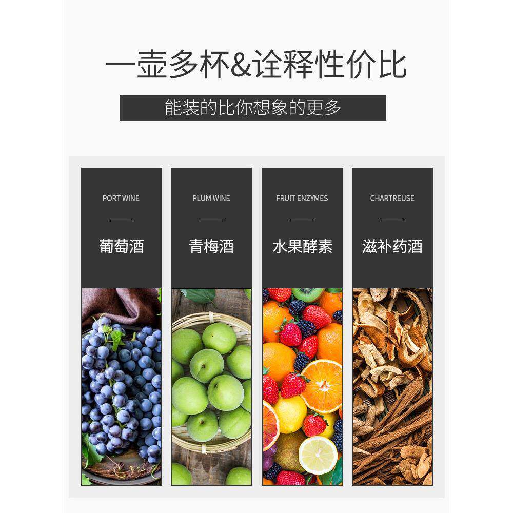 4L多带龙头冷水凉水壶用柠大容量水SDW壶果汁茶饮料檬冰冷水桶冷