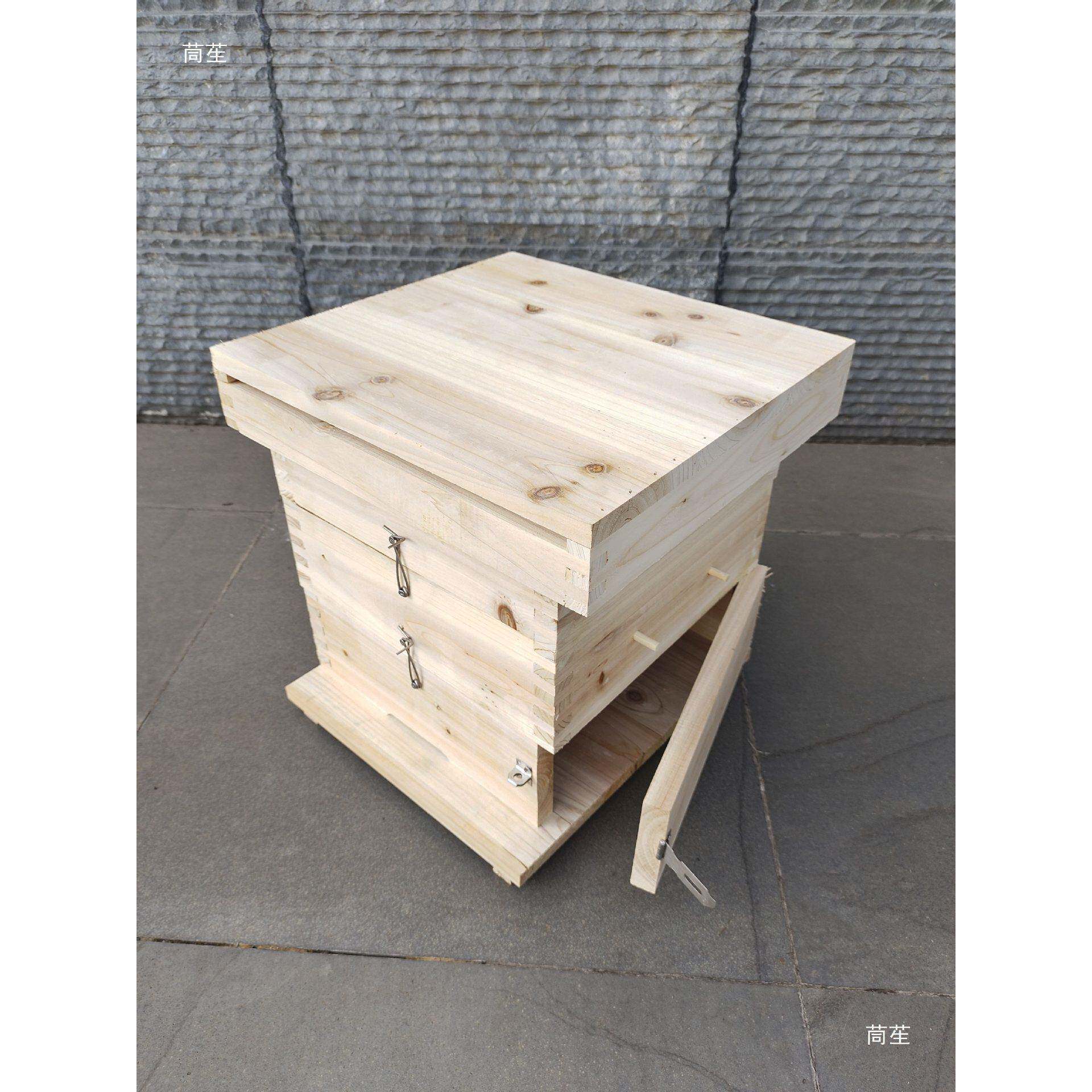 格子箱中蜂蜂全箱套杉蜂木土养蜜蜂工具五层方子URG诱格箱