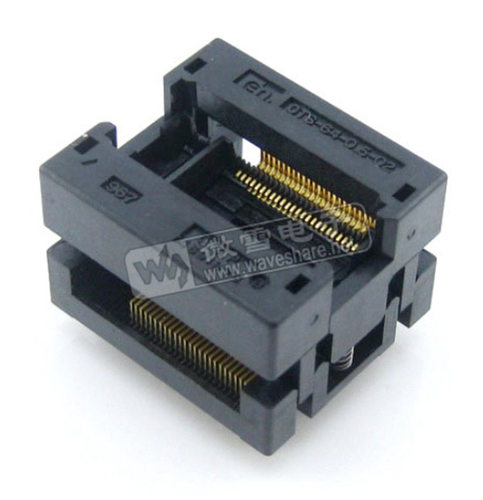 SSOP48 TSSOP48 IC芯片进行烧写测试引脚间距0.5mm 编程座 测试座