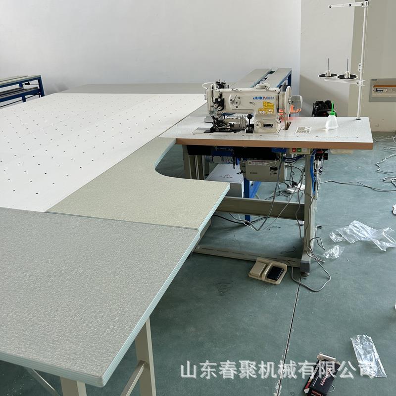 切一包体机RAX自动切包棉被边机电同动三步地毯平缝机包棉被包边