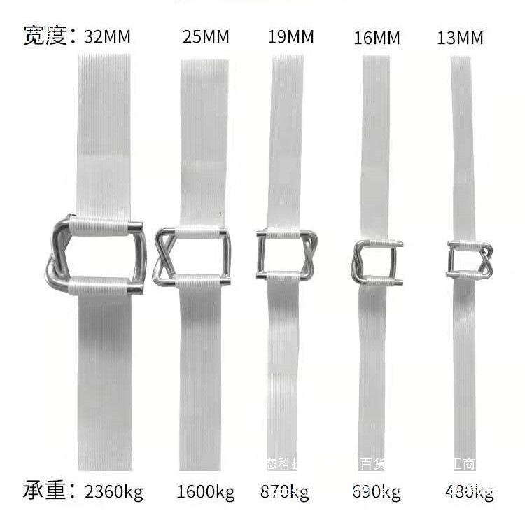 聚酯纤维打带柔性包塑料手工带绳手包动包机PRC打包扣物流装打捆