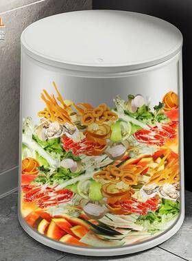 层垃圾桶家用大容30489量带盖加按压卧室双客厚厅房垃圾篓卫生厨