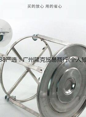 不钢蒸笼车商麦太保用大号用圆形屉推车锈包子铺笼专蒸笼架可移动