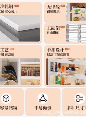 钢书客架翻门书柜儿童制置KOO物柜家用落地多层展示柜防尘收厅纳