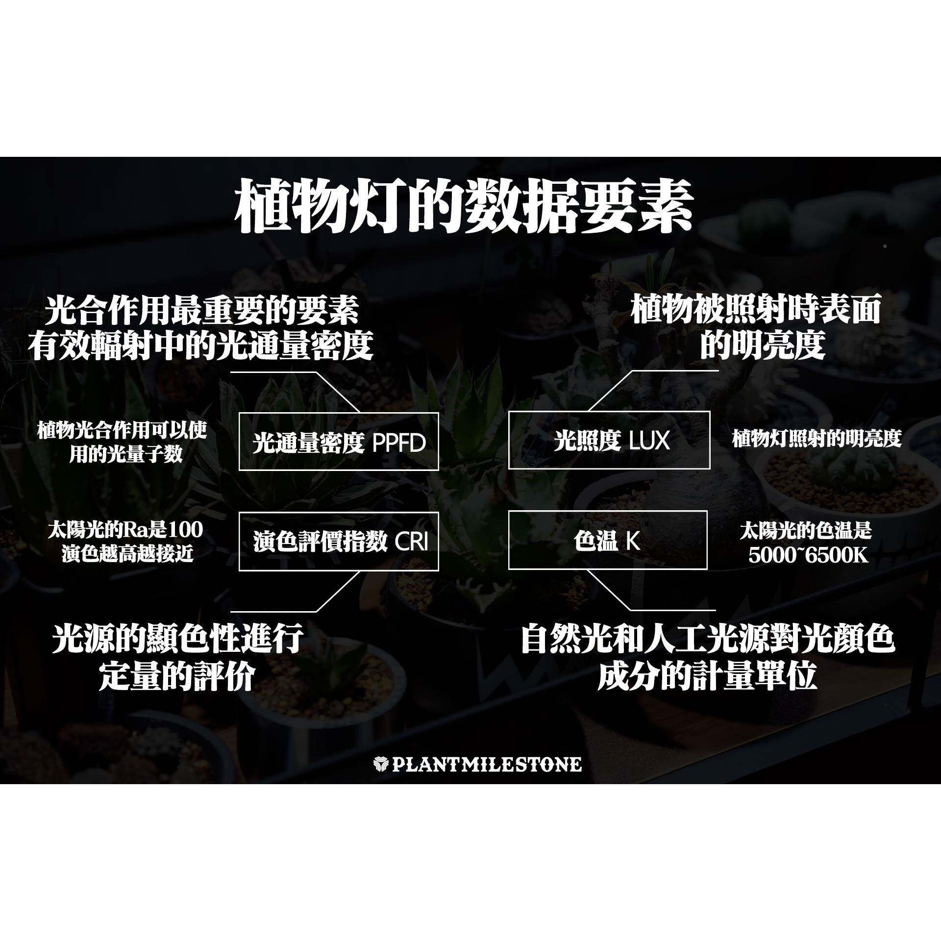全谱物长补光光灯仿太阳光照上NER色生防徒块根多肉热植绿植植LED