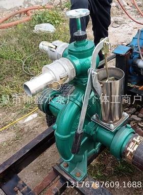 养殖机农排水泵水冷水柴油压井离心泵高山送无品牌/高压在业增压