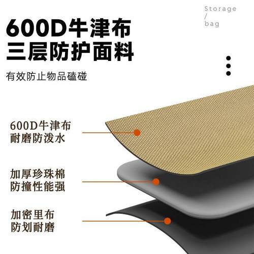 户外露气营纳无品牌/包卡式罐收纳防撞包包空箱收纳手提收纳收箱