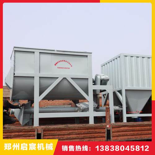 7.6方腻子塑粉搅机15卧方式大型干ZBO粉砂浆搅拌罐料颗粒拌混合机