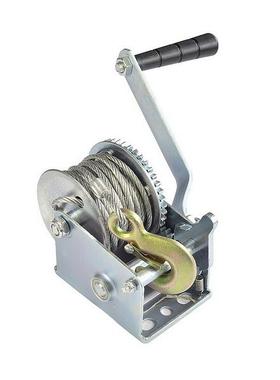 起吊牵引手动绞车80035克0千双向转动无品牌/自锁配织带钢磅丝