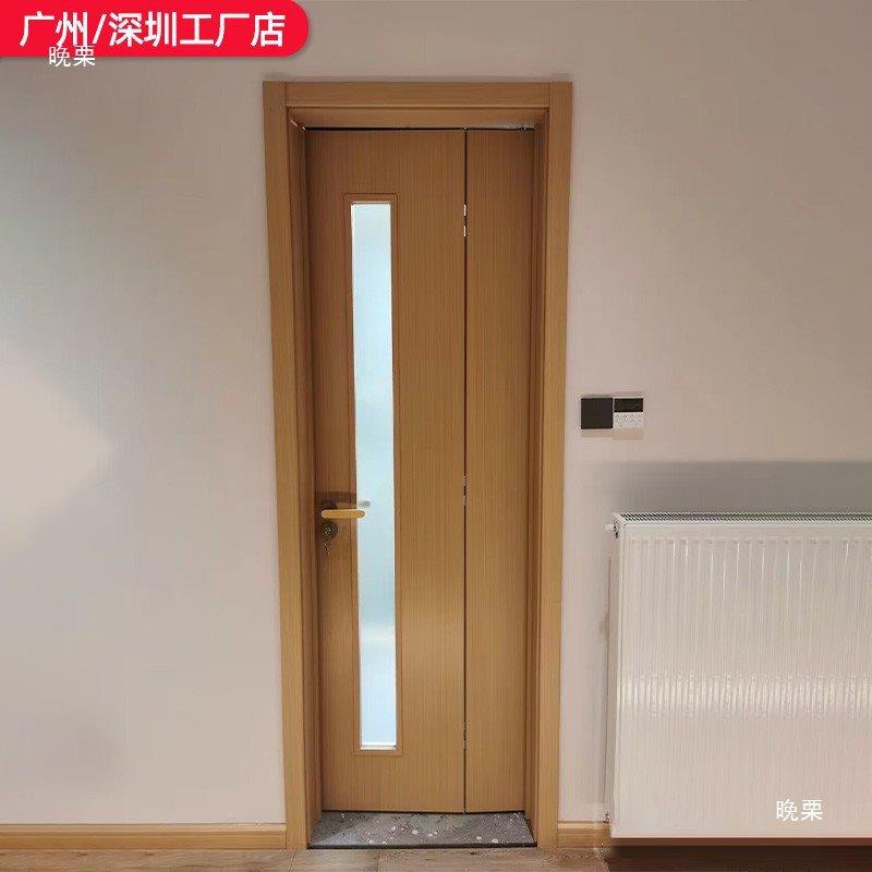折叠门轨道浴室厕门厨房隐无形门卫生间木门折所78253门省空间三