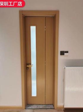折叠门轨道浴室厕门厨房隐无形门卫生间木门折所78253门省空间三