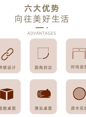 代老简约板总裁办公桌大经理大班台办公桌板桌78407子文件现柜工