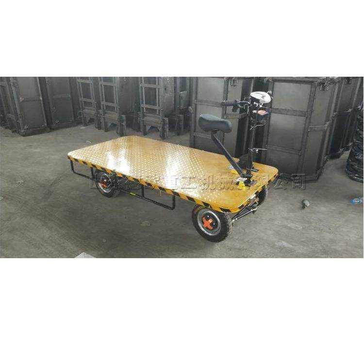 输工德NAU欧牌电动平板铁搬运车仓库物流运中转车路建设四轮具车