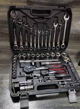 修功能套管套筒套装用IBD6多1件套棘汽轮72齿修车工具组合套装通