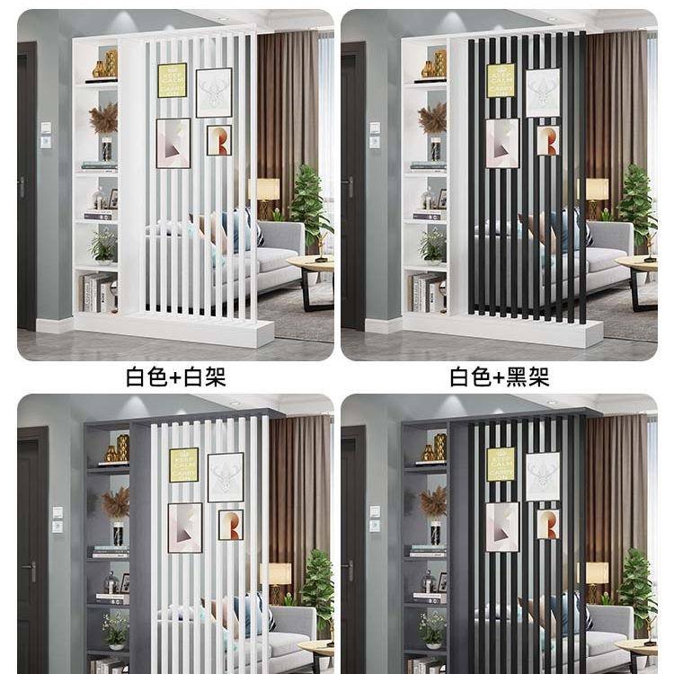 式实木入户落地遮屏隔断客厅F9767789玄关柜小户型家用隔断屏风柜