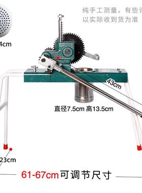 新商型压面机用大台式型饸饹机手动河捞饸烙压面76898面条机饭馆