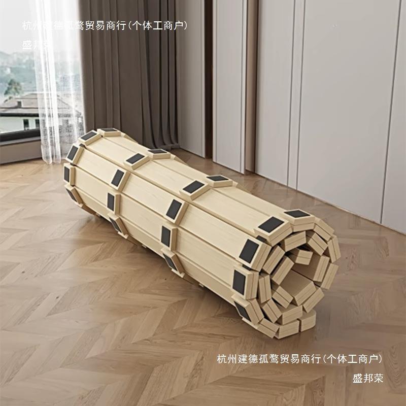 ISQ榻米排骨气架床架实木床板防打地铺硬木板床垫硬潮榻板折叠透