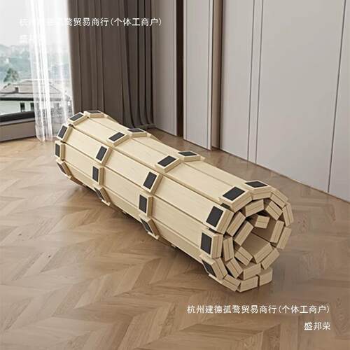 ISQ榻米排骨气架床架实木床板防打地铺硬木板床垫硬潮榻板折叠透