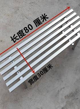 单层不锈架钢花落地阳台室内多肉花盆防腐花架L-101008铁架艺花架