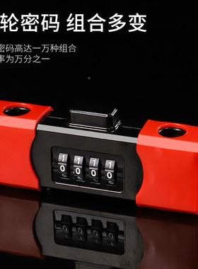 ?MPB密码门锁玻璃门锁家u用u形挂锁店面大加长双门店面商型铺防盗