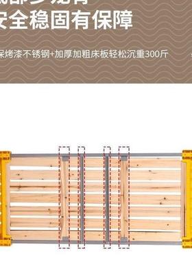 幼儿园床儿幼儿园专床午PMM休午睡床童塑料木用床板床叠叠托管垒