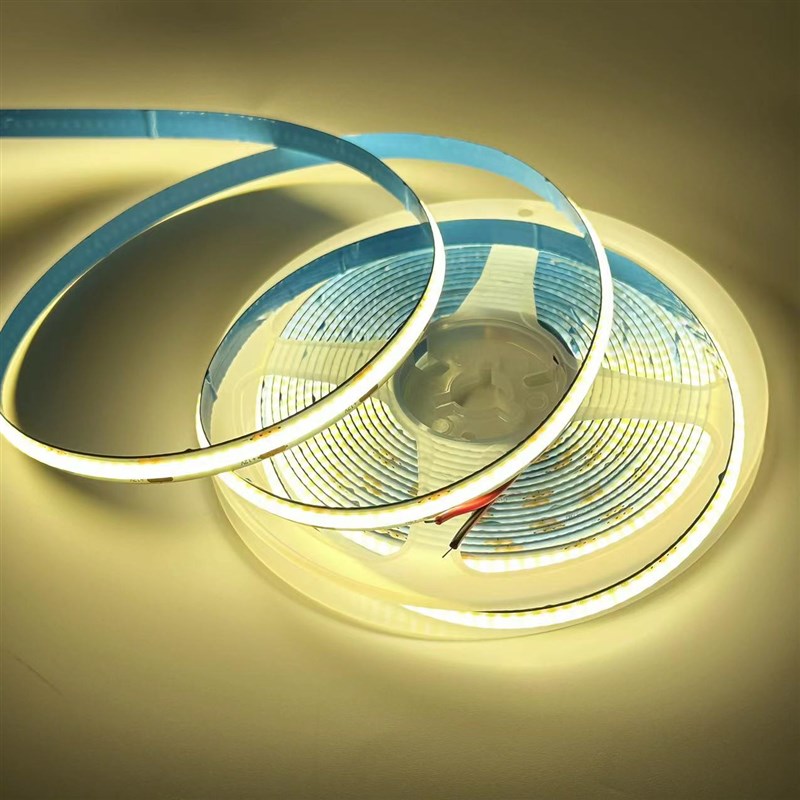 超亮COB灯带2V自粘超薄铝槽低压LED软灯条线条灯橱柜酒柜线形灯