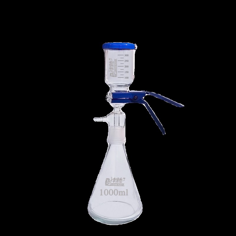 玻璃砂芯过滤抽滤装置 溶剂真空抽滤瓶 0 1000ml化学实验