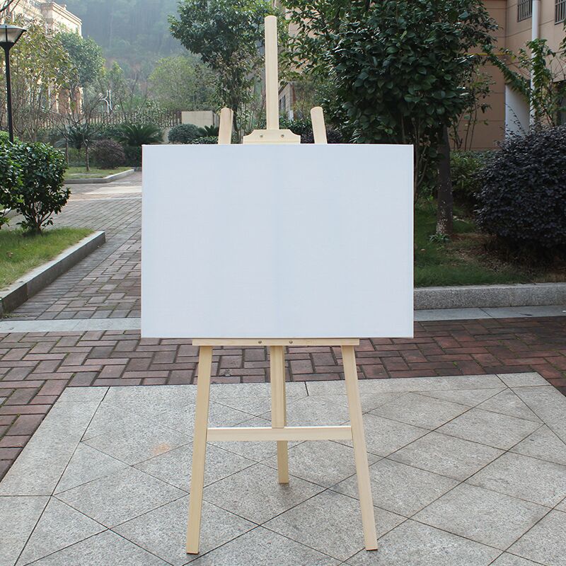 亚唯画材多功能画架画板绘画写生素描画板支架式木质4K实木油画架