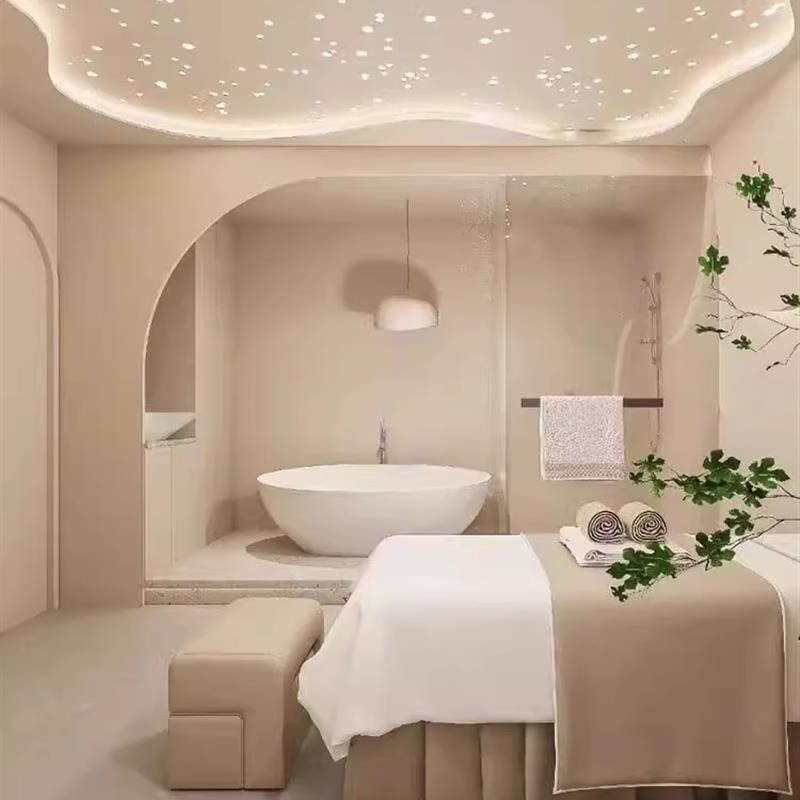 石膏板满天星卧室客厅走廊阳台酒吧影音室天花板吊顶光纤灯