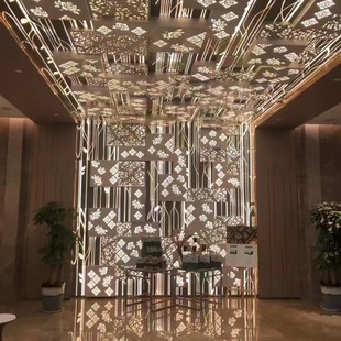 镂空雕花铝单板背景墙天花吊顶装饰板造型铝板氟碳烤漆铝单板厂家