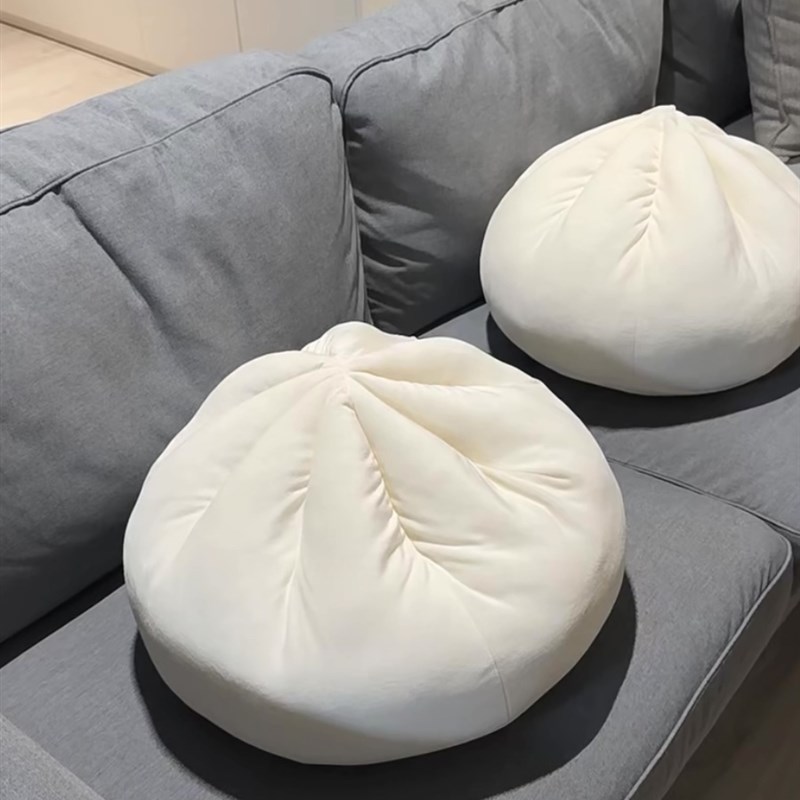 大肉包子抱枕沙发床头创意靠垫小笼包腰枕男女生睡觉宿舍床上枕头