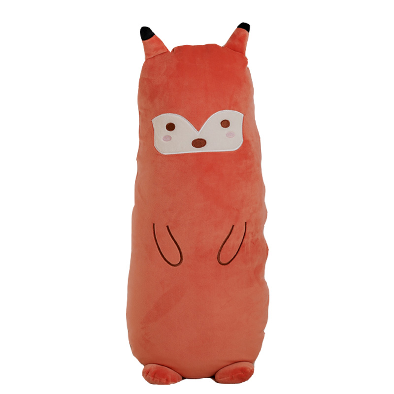 卡通动物抱枕陪你睡觉夹腿长条毛绒枕头男女生超软床上靠垫可拆洗